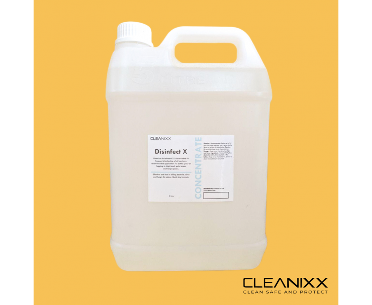 DISINFECT X disinfectant concentrate 5 Litre